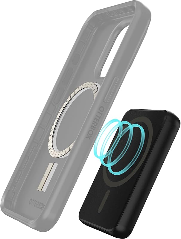 5.000 mAh Wireless Power Bank für MagSafe, Schwarz