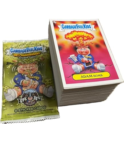 Amazon.com: 1986 Garbage Pail Kids cards series 5 complete set