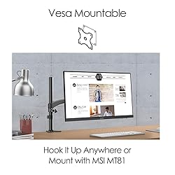 MSI Pro MP241X 24” Monitor, Full HD 1080p, 75Hz
