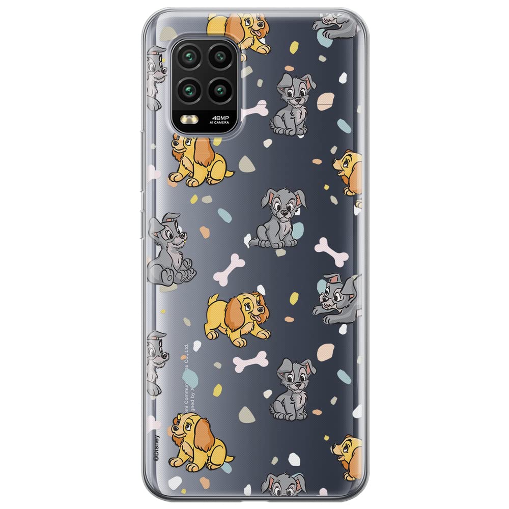 ERT GROUP mobile phone case for Xiaomi MI 10 LITE original and officially Licensed Disney pattern Lady and the Tramp 002 optimally adapted to the shape of the mobile phone, partially transparent — image 1
