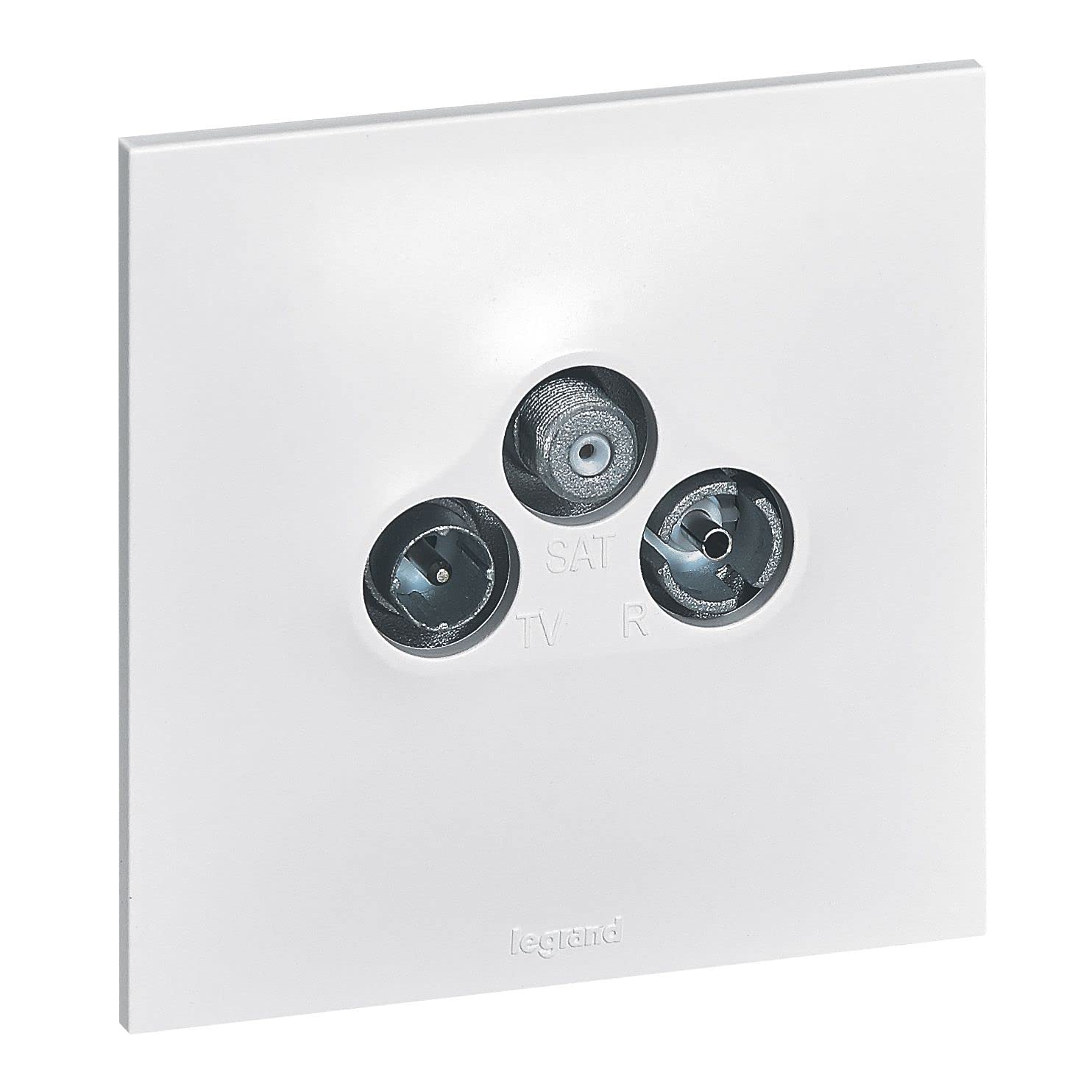 Legrand Neptune leg91337 TV-FM-SAT Outlet, White