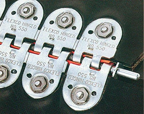 Flexco 375XJ20NC Bolt Hinged Belt Fasteners (Box of 1 Set)
