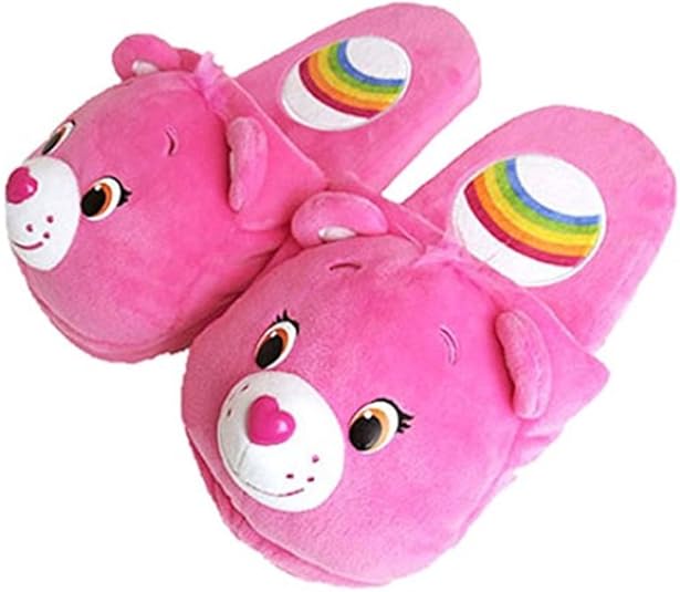 Amazon.com | Care Bears Cheer Bear Slippers for Women Pink | Shoes
