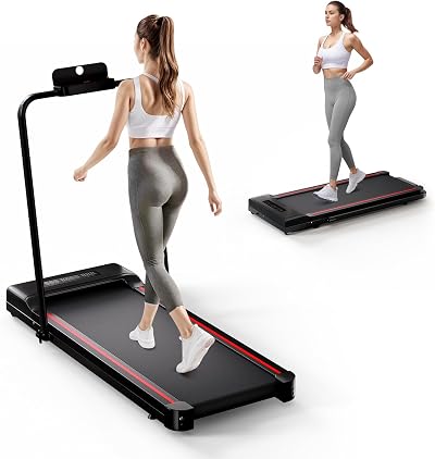 Sperax Walking Pad Treadmill 2.5HP Folding Under Desk 340LB Remote LED