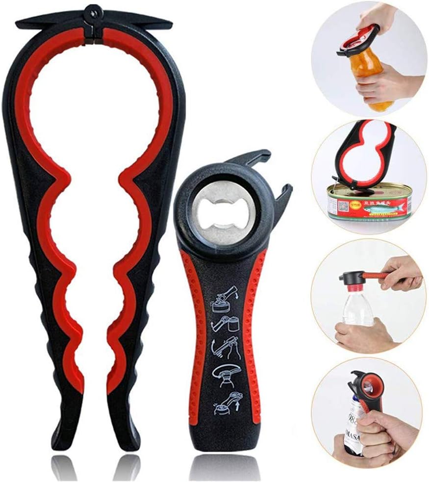 Jar Opener,Manual Can Opener,Bottle Opener Can Openers for Seniors with