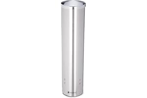 San Jamar Large Cup Dispenser, Pull Down Storage for Large Water Cups in Commercial Setting, Compatible with Flat and Cone Cu