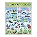 Insects & Bugs (by Incredible Gel and Window Clings) - Reusable Foam Puffy Sticker Window Clings for Kids and Toddlers - Ladybugs, Butterflies and More