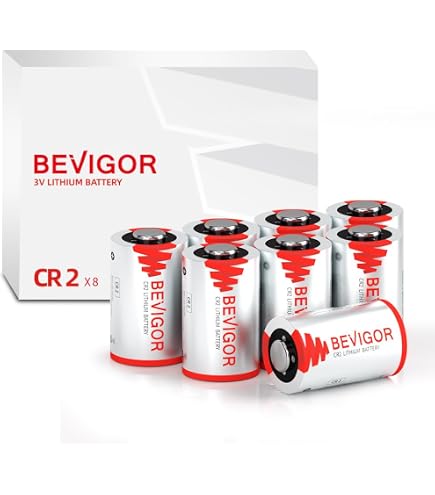 ANSMANN CR123A Lithium Batterien – 2 Stück, 3V, Ideal Für Garagentoröffner & Alarmanlagen