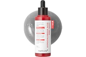 medicube Hypochlorous Acid Rice Peel Shot | Gentle Exfoliating Serum for Dead Skin Cells & Pore Care, Blackheads & Excess Sebum Control | Rice Extract, Panthenol for Hydrating & Smoothing Care