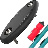 Elevation Lab AirTag Bike Security Mount | Waterproof, hidden under bottle cage or alone, security screws + driver