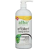 Alba Botanica Very Emollient Body Lotion, Coconut Rescue, 32 oz. (Packaging May Vary)