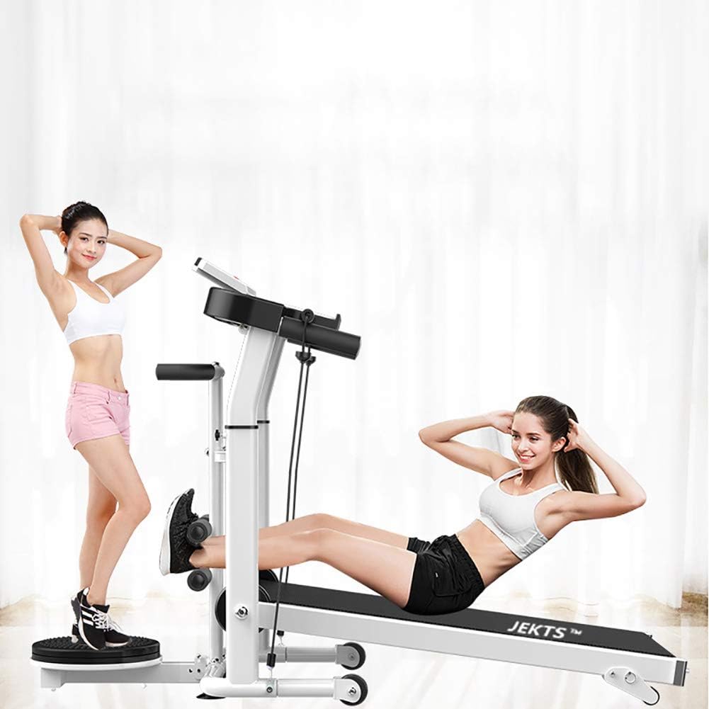 Gxet Folding Treadmill Running Jogging Walking Portable Gym Equipment Small Multifunctional Mechanical Walking Machine Family Portable Walking Running Jogging Machine