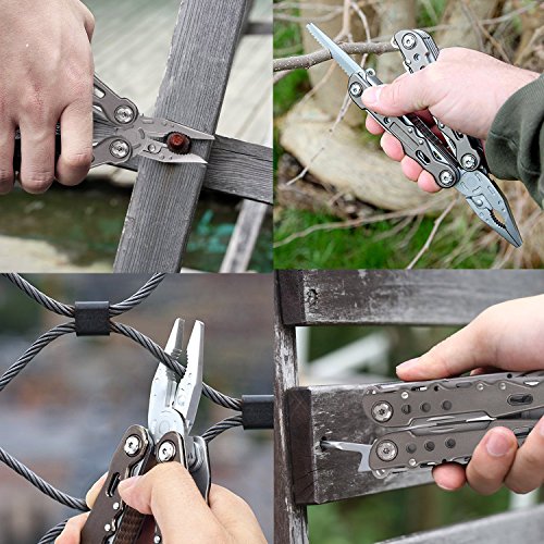Multi Tool Plier,Greentest 11 in 1 Multitool with Knife Screwdriver and Nylon Sheath