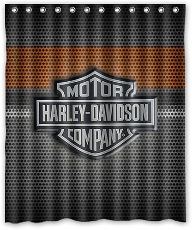 Fashionable Bathroom Collection Custom Harley Davidson Shower Curtain Bath Decor Curtain 60 X 72 Amazon Ca Sports Outdoors
