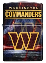 Zippo NFL Washington Commanders 540 Matte Pocket