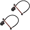 A-Premium Front Disc Brake Pad Wear Sensors Compatible with Porsche Cayenne 2011-2018, Panamera 2010-2016, 2-PC Set