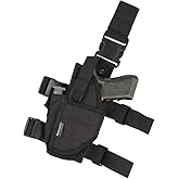 Nehostertfy Drop Leg Holster for Pistol- Right Handed Tactical Thigh Airsoft Pistol Holster Adjustable Gun Holster Upgrade