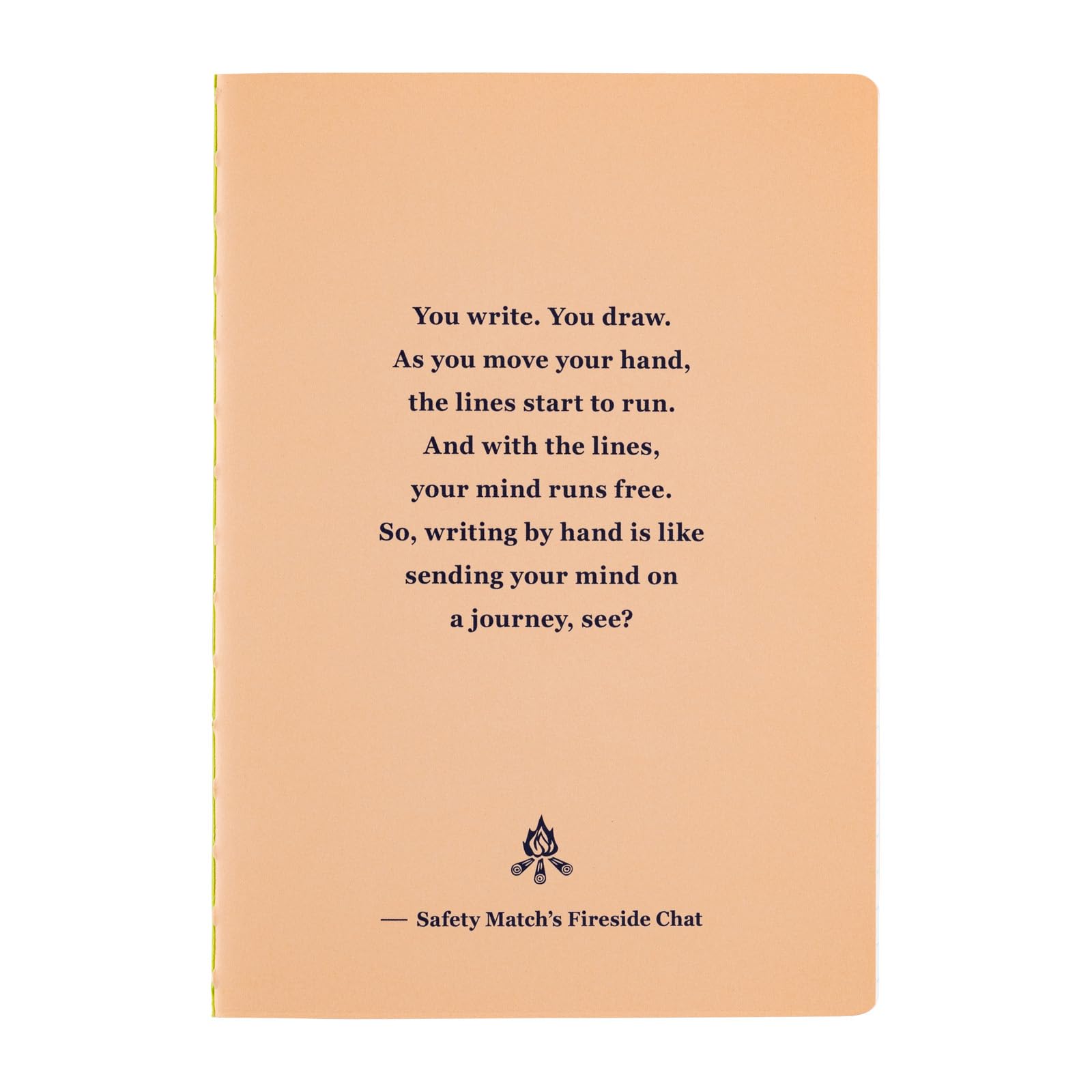 ほぼ日 Hobonichi Techo Accessories Fireside Chat Notebook - Lined (B6 Size) — image 1