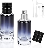 LOPHE 3x30ml Glass Perfume Atomiser Blue Gradient Refillable Travel Bottle view 8