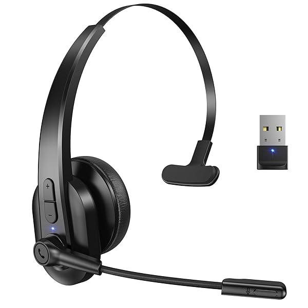 SAREVILE BLUETOOTH HEADSET WITH MICPHONE（DARK BLACK