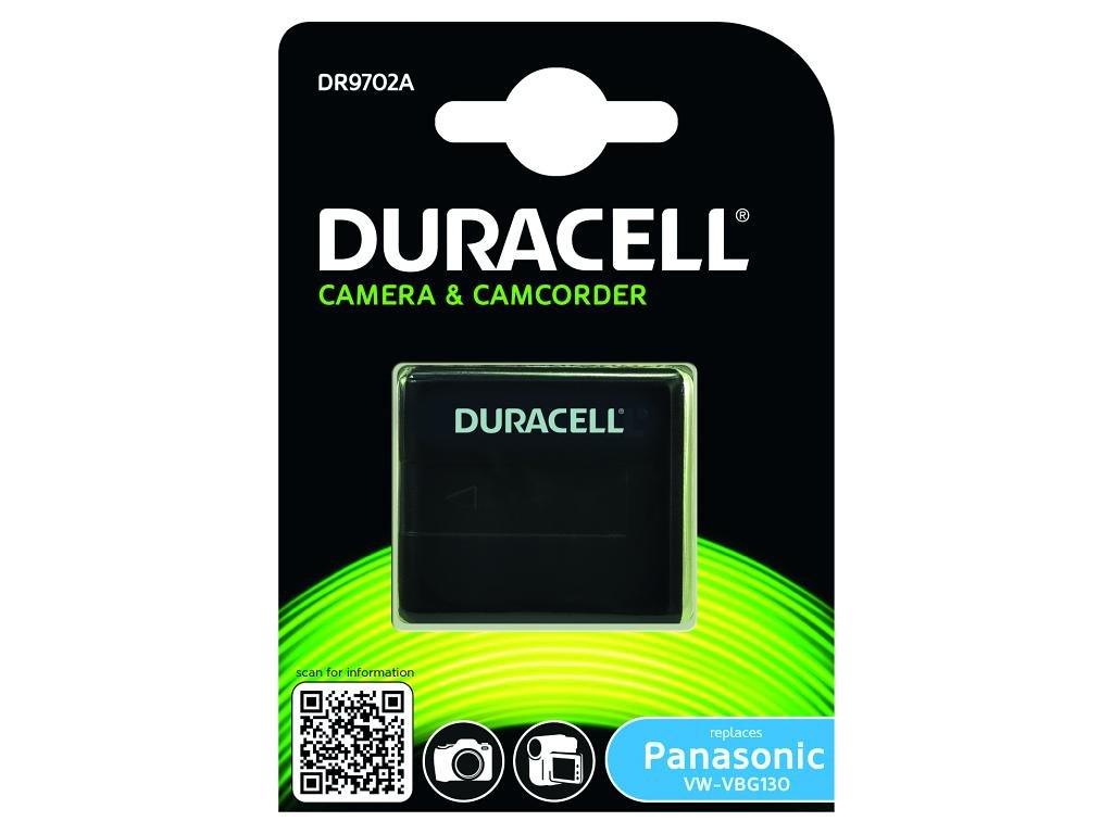 Duracell Replacement Camcorder Battery for Panasonic VW-VBG130 Battery
