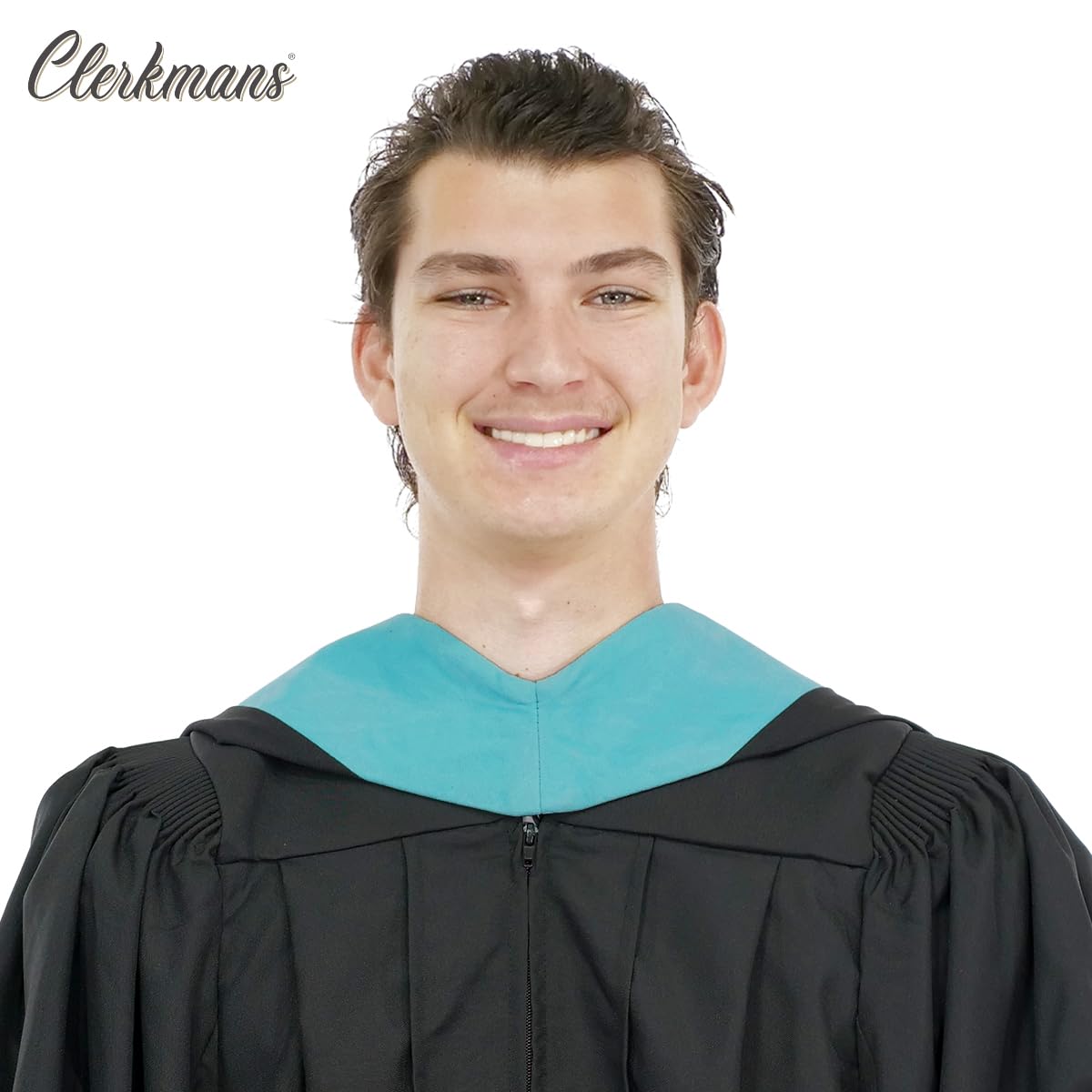 Condition photo showing New/Like New for clerkmans unisex graduation hood for bachelors & masters degree -university academic hood