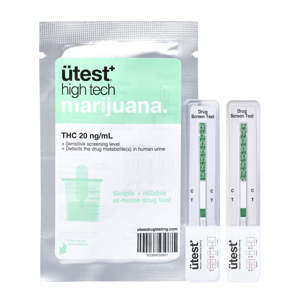 Buy UTest Instant THC Home Drug Test 15 ng/mL Single Panel Cannabis