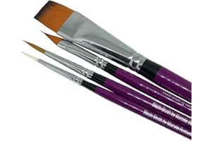 BLAZIN BRUSHES Blazin Brush Collection by Marcela Bustamante (4 pcs)