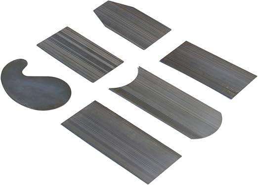 Amazon Com Ds Space Cabinet Scraper Set 6 Pieces Woodworking Scrapers Garden Outdoor