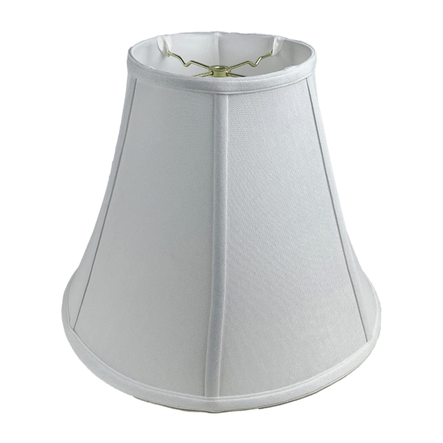 Royal Designs, Inc. BSO-704-14LNWH True Bell Basic Lamp Shade, 7" x 14" x 11.5", Linen White Image