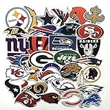 Football Sticker,Vinyls Stickers[32 PCS] for Kids,Cars,Motorcycle,Bicycle,Skateboard Luggage,Bumper Waterproof(Not Random)