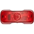 LAZER Universal LED Taillight, Bycycling Light with Rechargable Battery, Biking Accessory