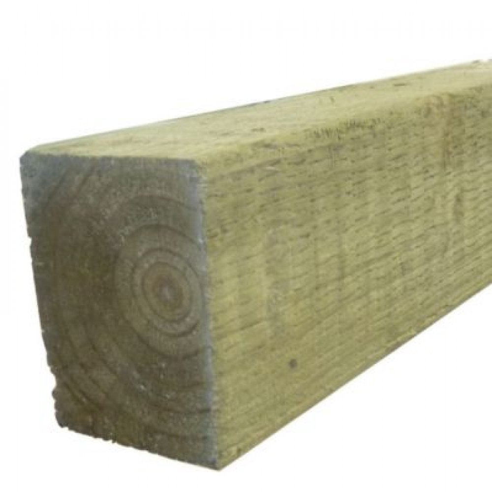 Fence Post 100 x 100 x 2400 Millimetre Treated Timber Post 2.4 Metre