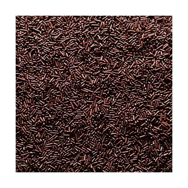 Kakaozuckerstreusel (1 Kg) Tortenbelag Schokoladenstreifen – Bild 3