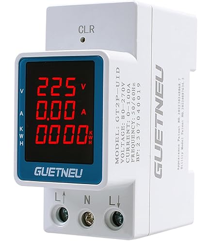 Mini Digital Voltmeter Ammeter 22mm Ac 20-500v 0-100a Amp Volt Voltage