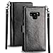 PASONOMI Note 9 Case, Note 9 Wallet Case with Detachable SlimCase - [Folio Style] PU Leather Wallet case with ID&Card Holder Slot Wrist Strap for Samsung Galaxy Note 9 (Black)