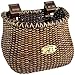 Nantucket Bicycle Basket Co. Lightship Collection Children's Bicycle Basket, Classic/Tapered, Stained
