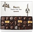 See's Candies Dark Chocolates (2 Pound, White Wrap)