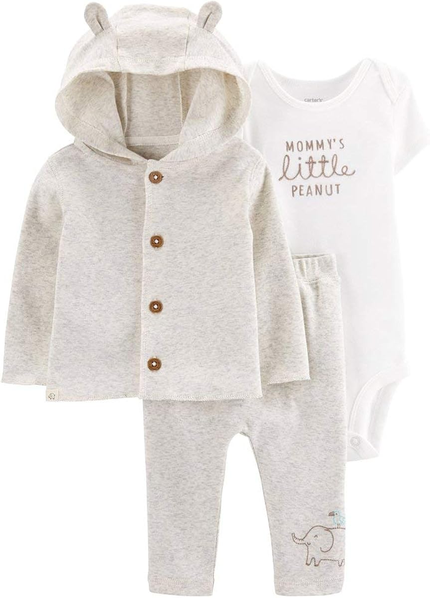 baby boy cream cardigan