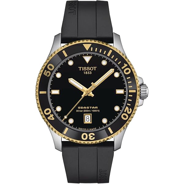 Amazon.com: Tissot Seastar 1000 Quartz GMT : Clothing, Shoes & Jewelry