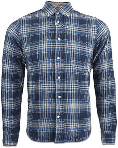 Gant Rugger, Melange Twill Dress Shirt (Classic Blue, Small)