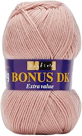Sirdar Hayfield Bonus DK Double Knitting Oyster Pink 614 100g