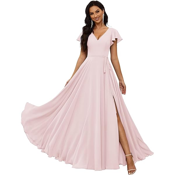 Amazon.com: HYGLJL Satin First Communion Dresses for Girls Pink Princess  Gowns for Toddler Girls 891 : Clothing, Shoes & Jewelry