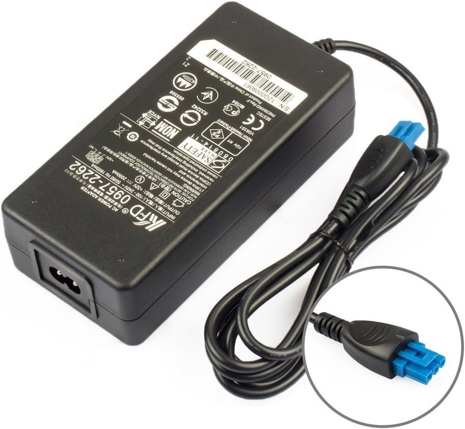 HP 0957-2262 Alimentatore Nero Ricondizionato Per Officej - Foto 7