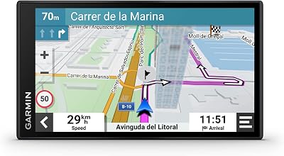 Garmin DriveSmart 66 GPS Sat Nav 6 Display UK Europe Live Traffic Bluetooth