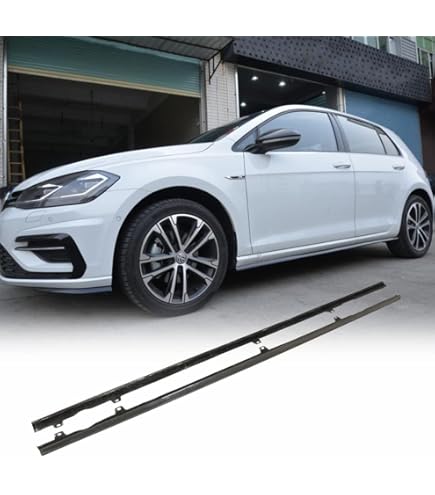 Amazon.com: Carbon Fiber Side Skirts for Volkswagen VW Golf 7 VII