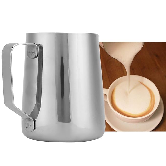 Buy Milk Frother Cup High Temperature Resistant Durable Frothing Pitcher Creamer Pitcher Coffee