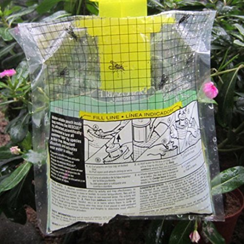 Cuekondy 2018 Summer Clearance Fly Catcher Mosquito Killer,Disposable Insect Fly Trap Catcher Hanging Style Pest Control Indoor Outdoor (3PC)