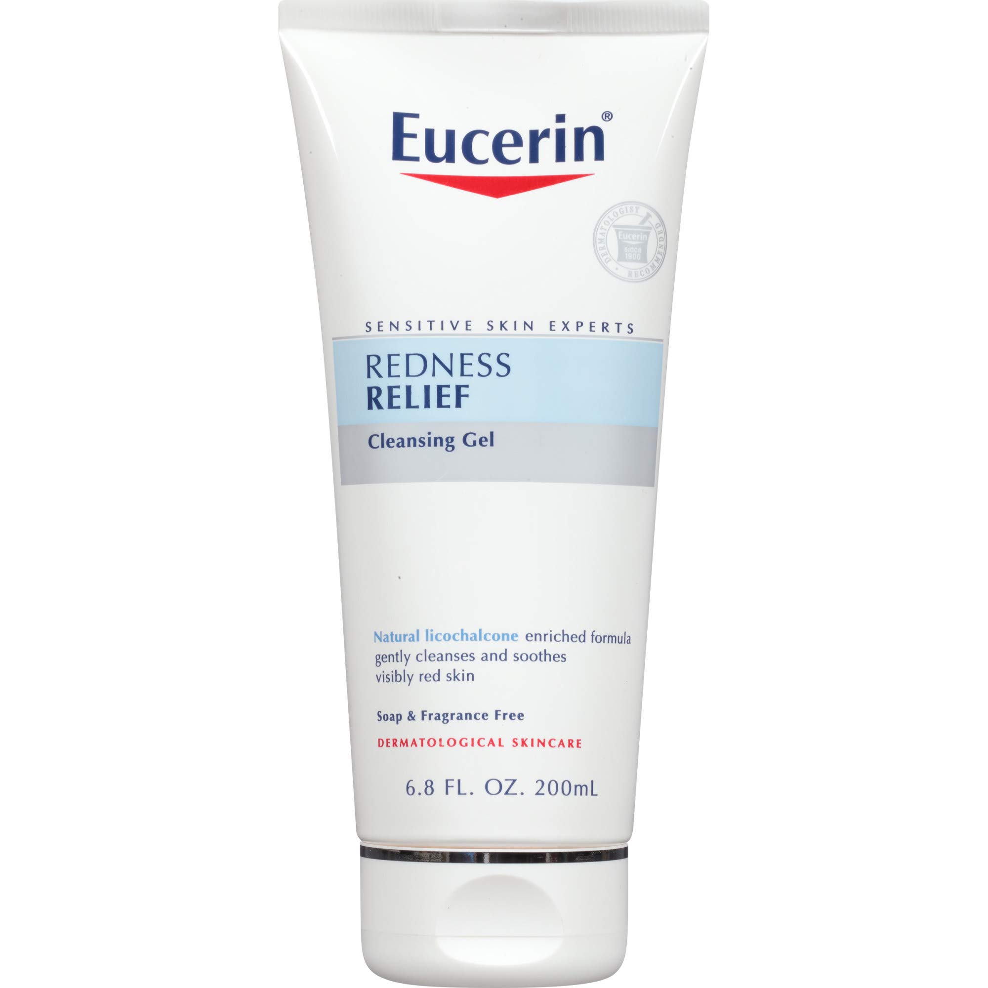 Eucerin Redness Relief Cleansing Gel Fragrance Free, Gently Cleanses
