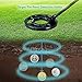 PyleSport Metal Detector - Waterproof Search Coil Extendable Locating Arm 41.3” to 51.2” w/Adjustable Sensitivity and Headphone Jack - Built-in Speaker w/Detection Ping Alert Battery Operated PHMD53